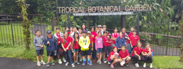 Grade 4 Visits the Big Island