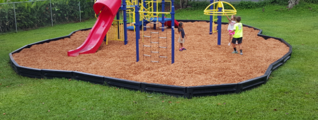 Playground gets New Wood Chips