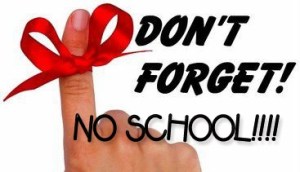 No School – Good Friday & Easter Monday