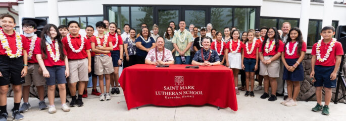 KAMEHAMEHA SCHOOLS and SAINT MARK PARTNERSHIP